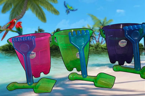 6 Juegos De Playa (3 Piezas)