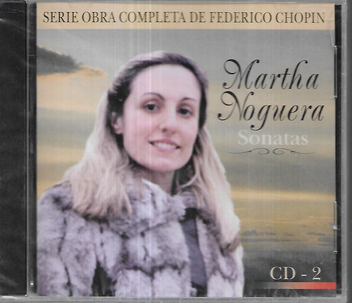 Martha Noguera Album Sonatas Cd 2 Sello Gld Cd Nuevo Sella 