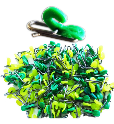 Baitclip Acero Y Plástico Pack X100 Unidades Pesca Bait Clip