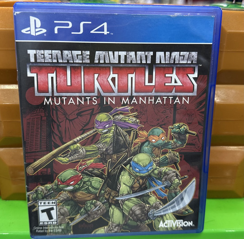 Teenage Mutant Ninja Turtles: Mutants In Manhattan Ps4 (Reacondicionado)