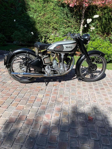 Moto Clasica Antigua Norton Internacional 500 Cc. Año 1949