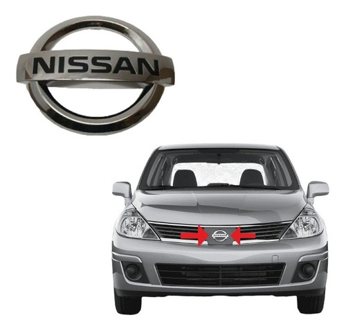 Logo Emblema Mascara Nissan Tiida  (2010-2015) 