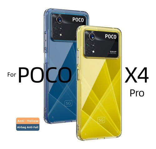 Estuche - Forro Clear Transparente Xiaomi Poco X4 Pro