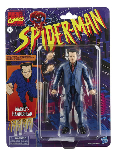 Hammer Head  Marvel Legends Retro Villanos Spiderman Araña