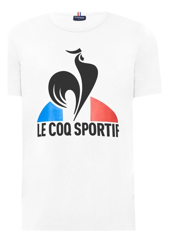 Remera Le Coq Sportif Sport Logo Tee M Algodón Asfl70