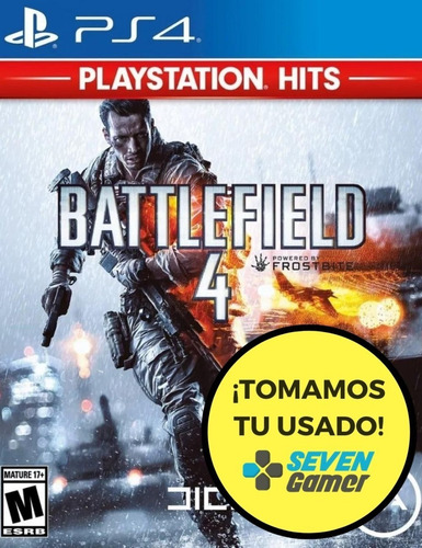 Battlefield 4 Ps4 Juego Fisico Nuevo Sellado Canje Sevengame