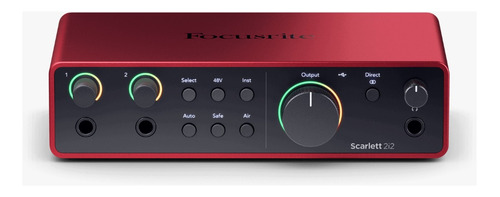 Interface De Aúdio Focusrite 2i2 3 Geração