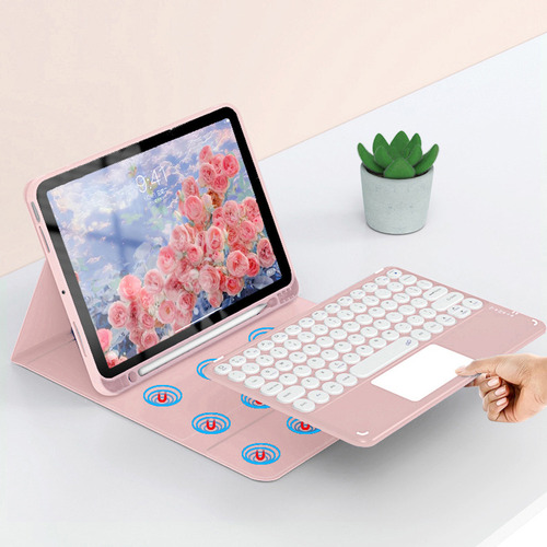 Capa Com Teclado, Rato E Caneta Para Galaxy Tab A7 10.4