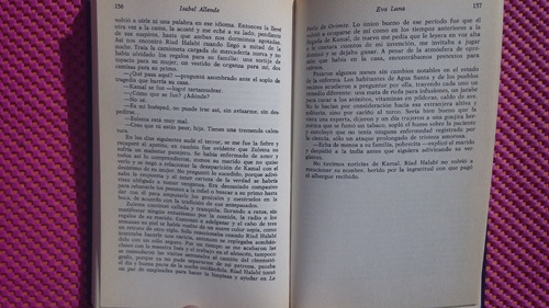 Eva Luna Isabel Allende Sudamericana Tapa Dura