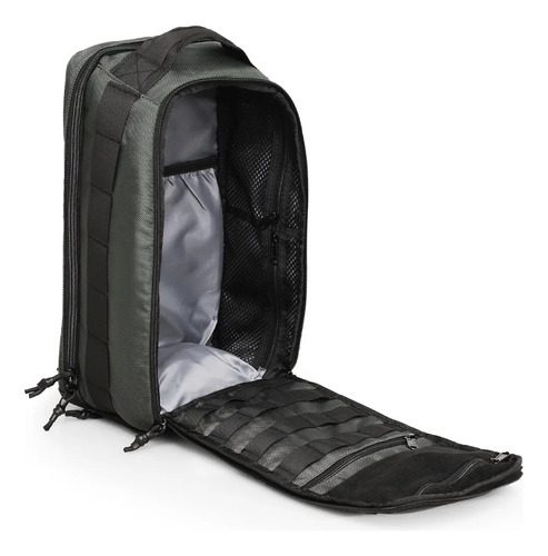 Mochila Transversal Wolf Attack Maverick Urban Zíper Ykk® Cor Urban Grey Desenho Do Tecido Lisa