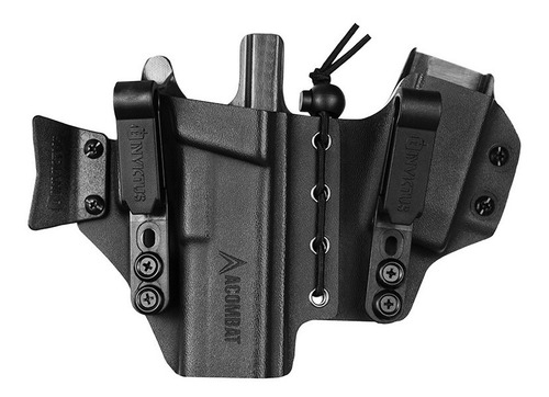 Coldre Velado Kydex Gen5 Glock G22 G23 .40 Invictus Sidecar