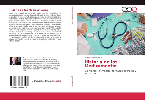 Book: Historia De Los Medicamentos: De Hierbas, Remedios, F
