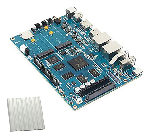 For Banana Pi Bpi W2 Router+heat Sink Rtd1296 2g Ddr4+8g Dem