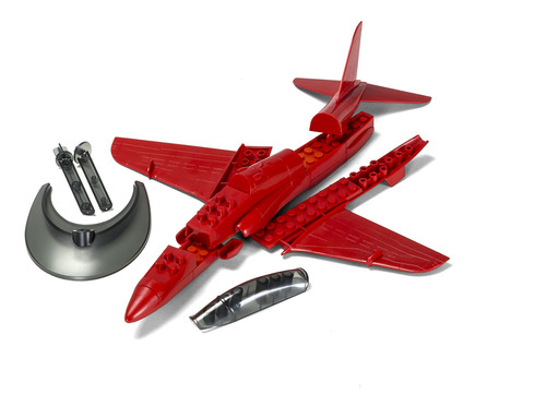 Kits De Avión Airfix J6018 Quickbuild Red Arrows Hawk Color