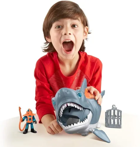 Tiburon mega mordida imaginext hot sale
