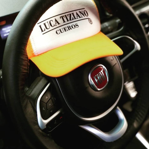 Funda Cubre Volante Clio Cuero Vacuno Genuino Ltcueros