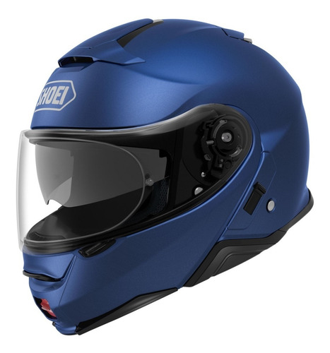 Capacete Shoei Neotec 2 Azul Fosco Com Selo Do Inmetro + Nf