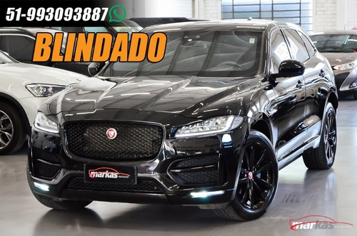 Jaguar Fpace 250cvg Rsport Blindada Vidro Agp B33 Garantia