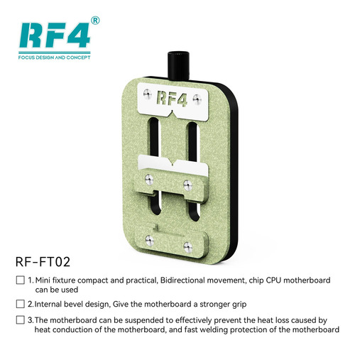 Sujetador Holder Logica Fixture Base Pcb Rf4 Rf-ft02