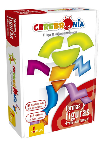 Juego Mesa Cerebronia Formas Y Figuras + Dilo Con Formas