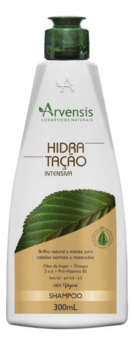 Shampoo Hidratação Intensiva Brilho E Maciez 300ml Arvensis