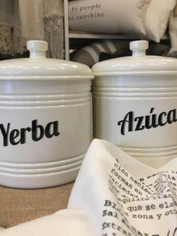 Imagen 4 de 4 de Set Yerba + Azucar Super Originales Deco