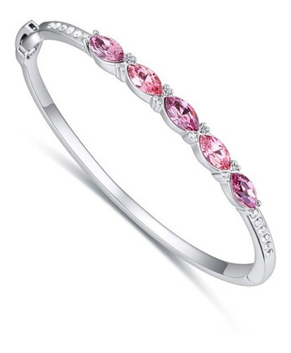 Brazalete Con Cristales, Amor De Cristal Ac16-852