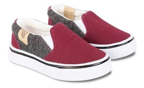 Panchas Para Bebes Gris Bordo Talles Del 17 Al 26