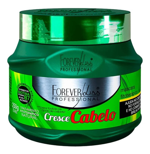 Máscara Cresce Cabelo 250g Forever Liss # Combate Queda