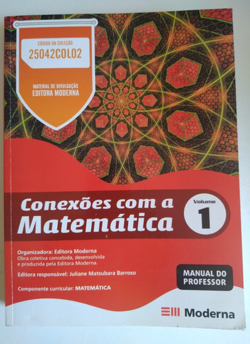 Conexões Com A Matemática Volume 1 - Livro Do Professor