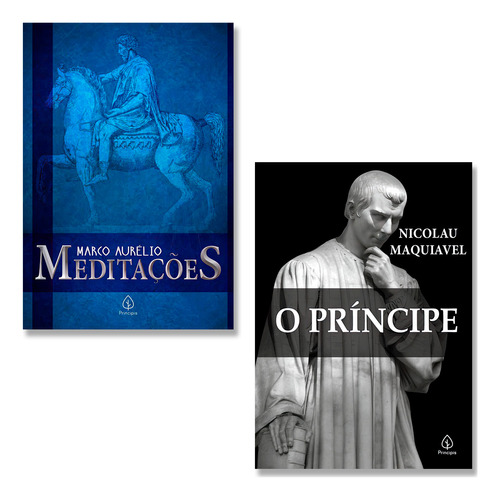 Kit Meditações De Marco Aurélio + O Príncipe De Maquiavel - Ed. Principis