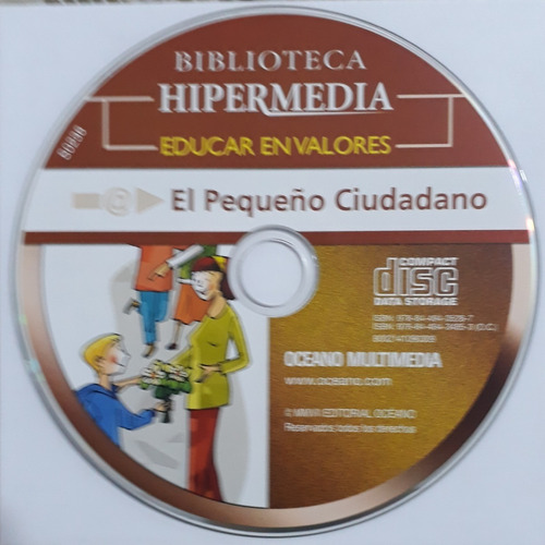 Biblioteca Hipermedia (06 Cd´s) T14 -educar En Valores- (Usado)