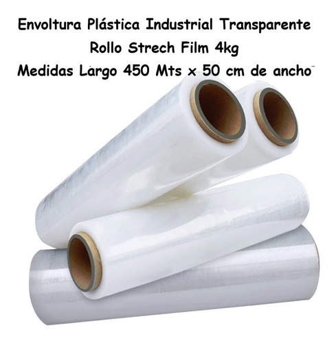 Envoltura Plástica Embalaje Industrial Envoplastic 4kg