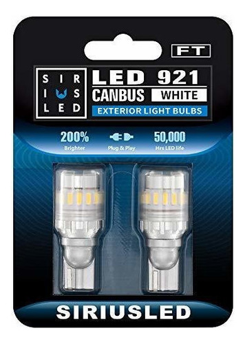 Siriusled - Ft- 921 922 579 Bombilla Led De Maletero De Resp