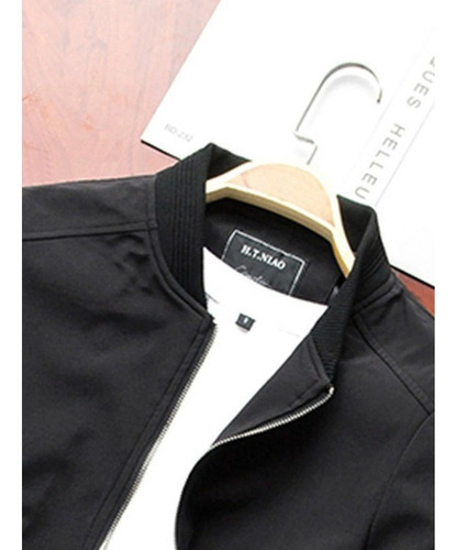 Chaqueta Bomber Deportiva Casual De Estilo Universitario