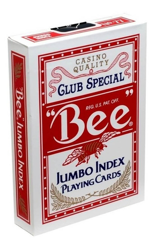 Baraja Poker Bee Jumbo