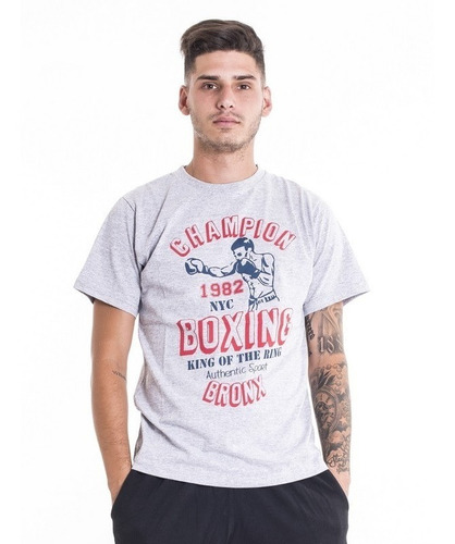 Remera De Algodon Bronx  De Boxeo Edición: Champion