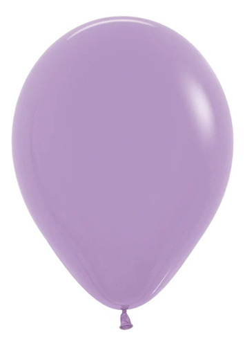 Globos Látex Sempertex #5 50 Piezas Fashion Elige Color Color Lila