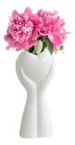 Comprar Famuken Florero Blanco Lindo Florero En Forma De Corazón, Ja