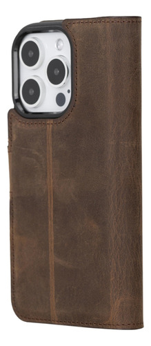 Capa Tipo Carteira Bayelon Para iPhone 15 Pro Max Em Couro I