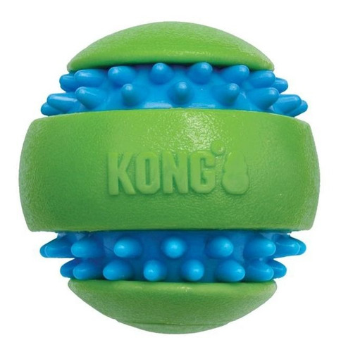 Imagem 1 de 3 de Brinquedo Bola Cães Kong Squeezz Goomz Ball Xl Extra Grande