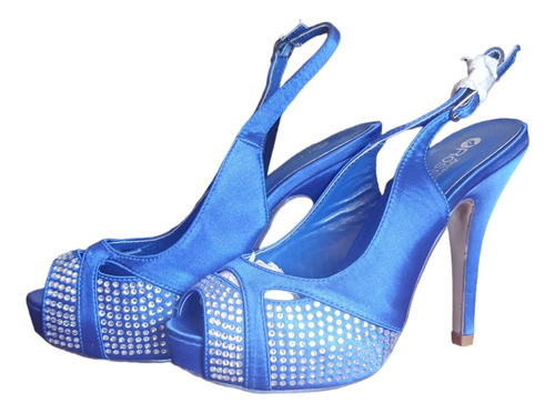 Zapato Mujer Andrea Rosseti Azulino 