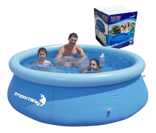 Pool Inflatable Edge Capacity 2490 Liters Importway