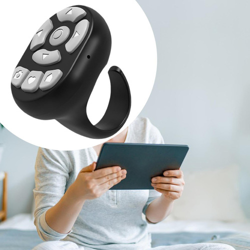 Anillo De Control Inalámbrico Para Dispositivos Negro
