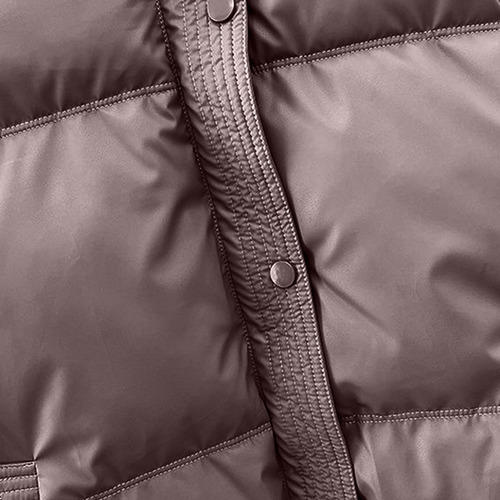 Chaqueta De Invierno B Para Mujer Con Capucha, Cintura Y Abrigo So 8007