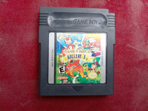 Game And Watch Gallery 3 ( Gameboy Color Advance Sp ) 10v^o^
