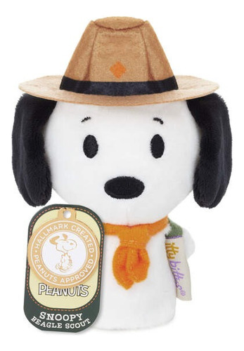 Peluche Itty Bittys Peanuts Scout Snoopy Hallmark