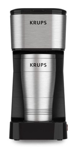 Krups Simply Brew - Cafetera De Goteo De Acero Inoxidable D.