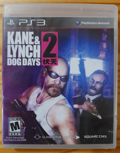 Kane & Lynch 2: Dog Days Ps3 