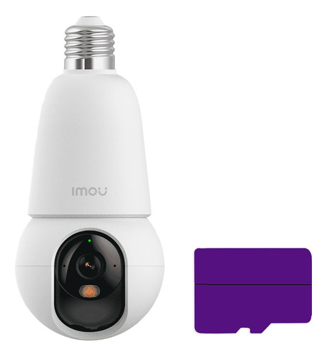 Cámara 5mp Fullcolor Audio 2 Vpias Detección Humanos 128 Gb Color Blanco